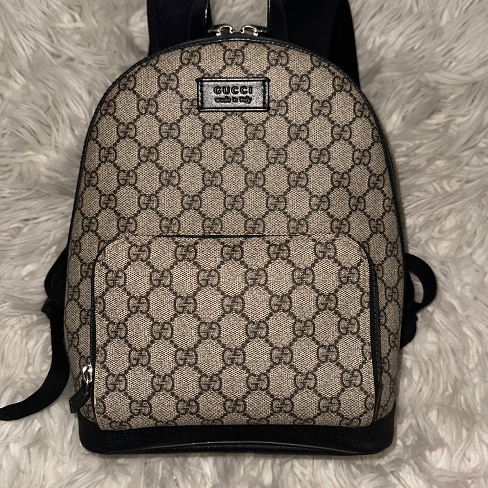 Gucci Zip Pocket Backpack - Picture 1 of 6